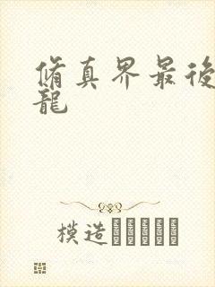 修真界最后一条龙