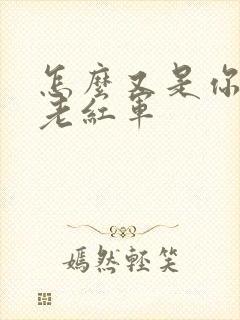 怎么又是你by老红军封面