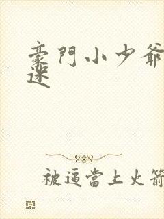 豪门小少爷是财迷