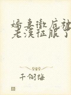 娇妻彻底被门卫老汉征服了封面