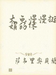 大龟慢慢挺进张娟的休