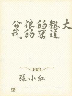 公狼的粗大挺进我的密道