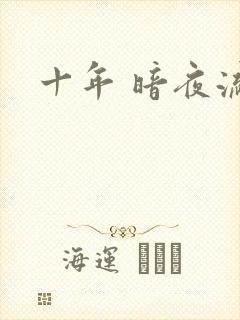 十年 暗夜流光