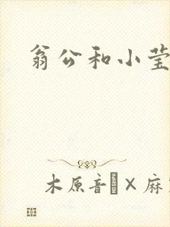 翁公和小莹