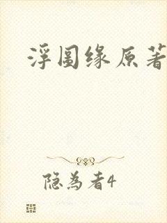 浮图缘原著小说