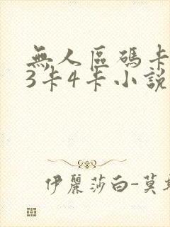 无人区码卡二卡3卡4卡小说