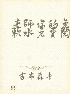 老师你的兔子好软水免费阅读