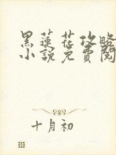 黑莲花攻略手册小说免费阅读全文