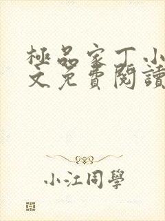 极品家丁小说全文免费阅读