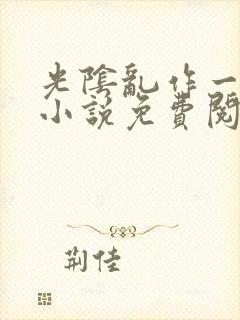 光阴乱作一团的小说免费阅读