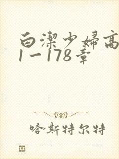 白洁少妇高义第1一178章