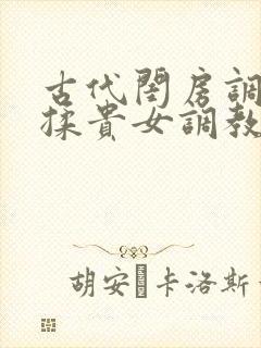 古代闺房调教h揉贵女调教记