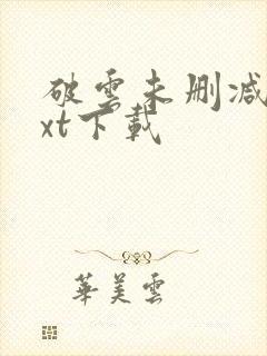 破云未删减版txt下载封面