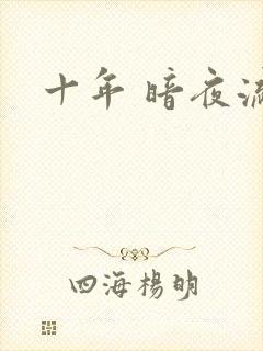 十年 暗夜流光