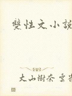 双性文小说封面
