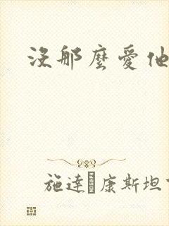 没那么爱他封面