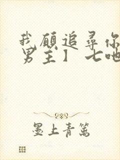 我愿追寻你【双男主】 七吔