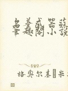 名养成器苏沫沫笔趣阁小说封面