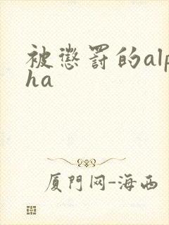 被惩罚的alpha