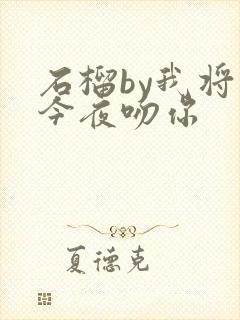 石榴by我将在今夜吻你封面