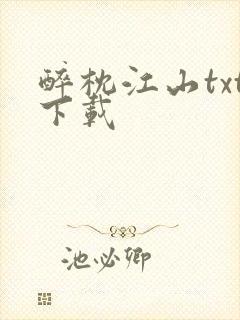 醉枕江山txt下载