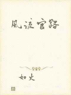 风流官路封面