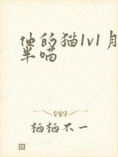 他的猫1v1月半喵