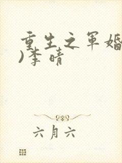 重生之军婚(h)李晴