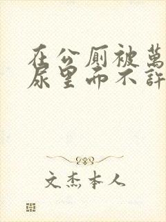 在公厕被万人c尿里面不许漏