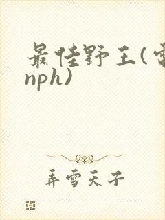 最佳野王(电竞nph)封面