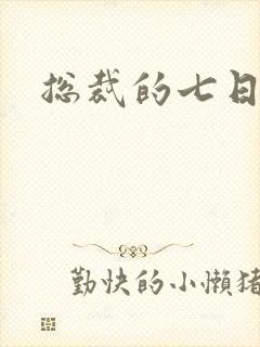 总裁的七日索情