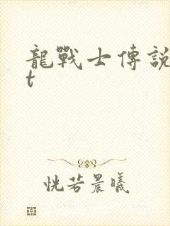 龙战士传说txt