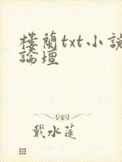 楼兰txt小说论坛封面