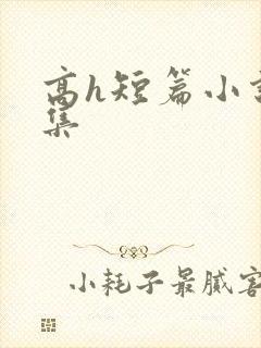 高h短篇小说合集