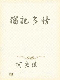 犹记多情封面
