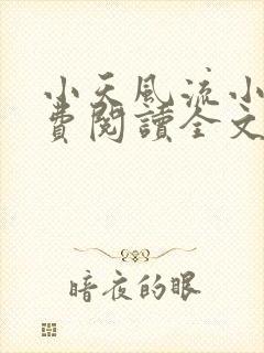 小天风流小说免费阅读全文最新章节