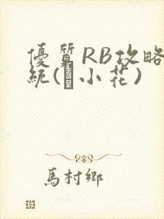 优质RB攻略系统(寀小花)