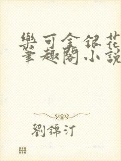 乐可金银花免费笔趣阁小说封面