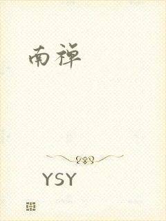 南禅封面