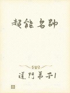 超能名帅