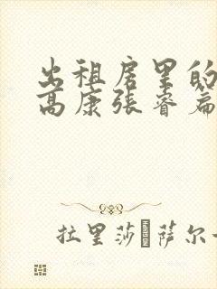 出租房里的交互高康张睿篇