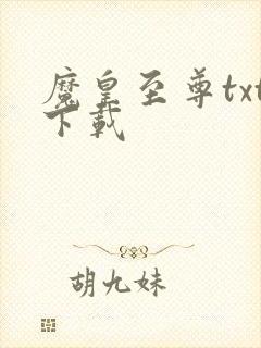 魔皇至尊txt下载封面