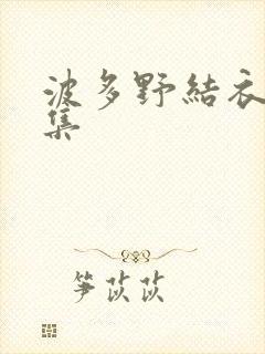 波多野结衣作品集封面