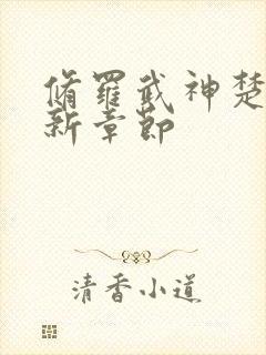 修罗武神楚枫最新章节