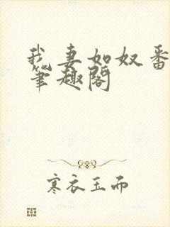 我妻如奴番外篇笔趣阁