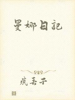 曼娜日记封面