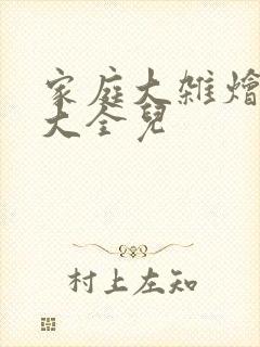 家庭大杂烩小说大全儿