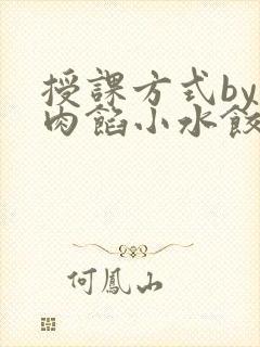 授课方式by 肉馅小水饺