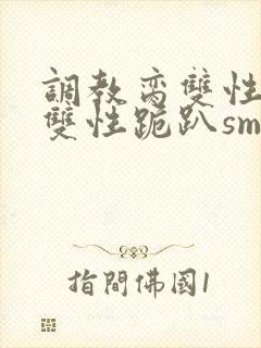 调教脔双性美人双性跪趴sm
