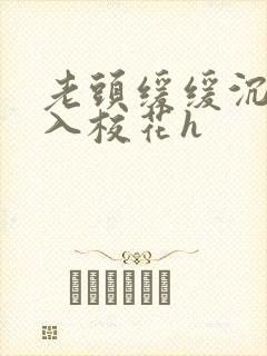 老头缓缓沉腰进入校花h封面